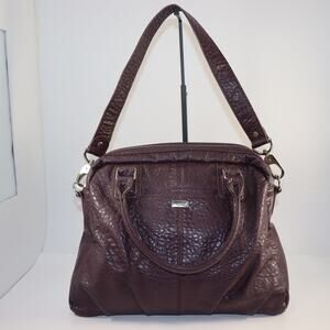 Jewell by Thirty-One Plum Pebbled Shoulder Bag